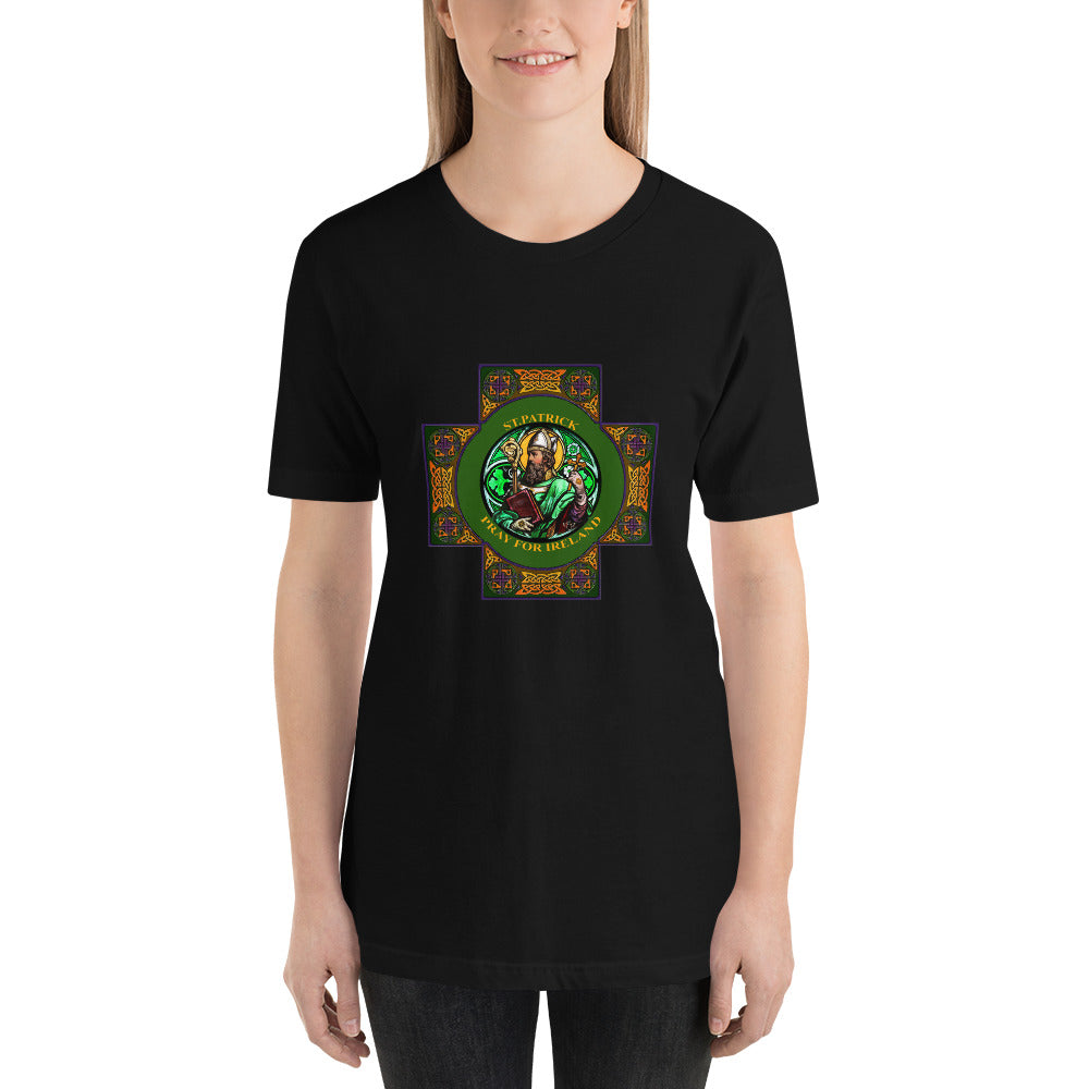 St. Patrick's Pray for Ireland Short-Sleeve Women T-Shirt