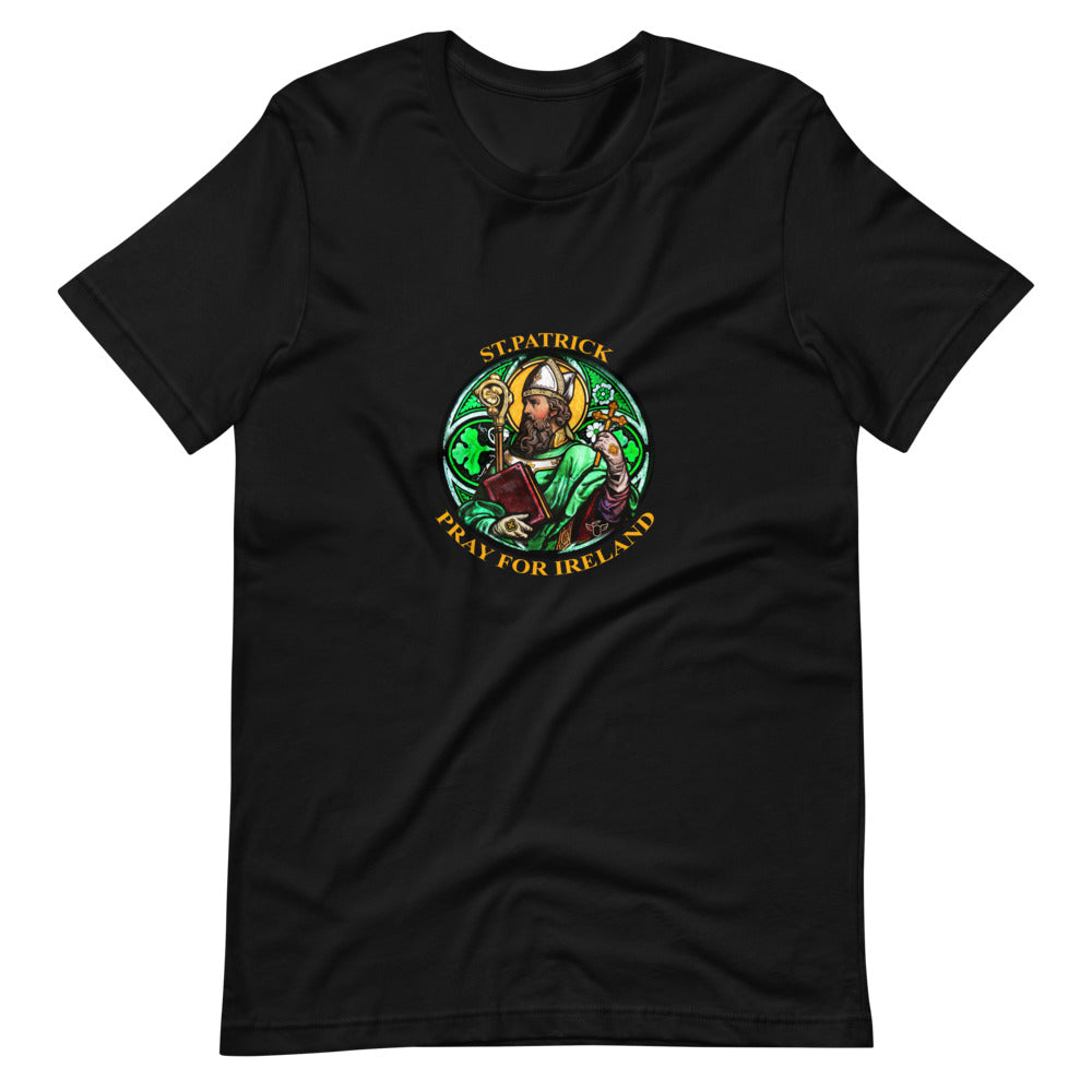 St. Patrick's Pray for Ireland Short-Sleeve Unisex T-Shirt 