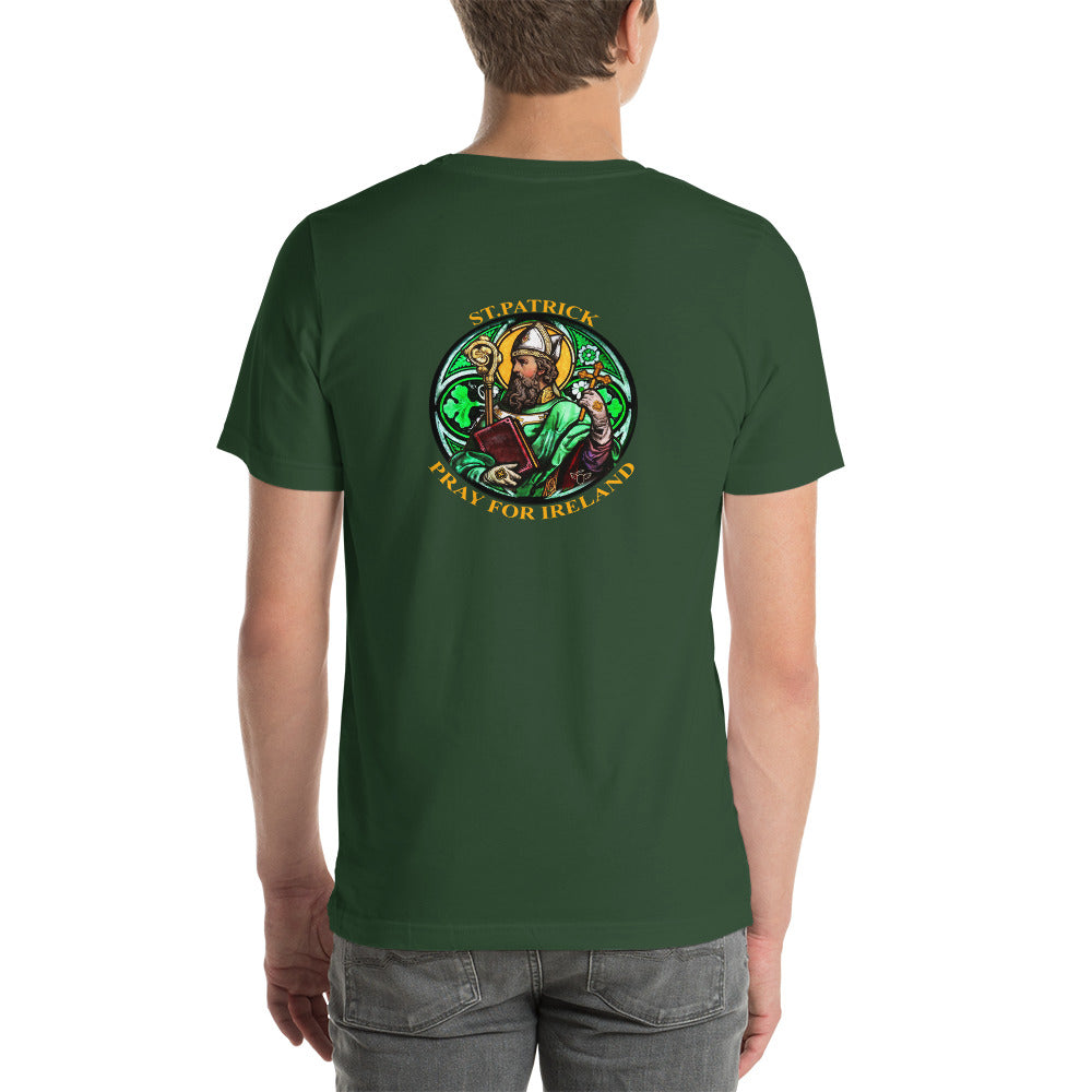 St. Patrick's Pray for us T-Shirt unisex