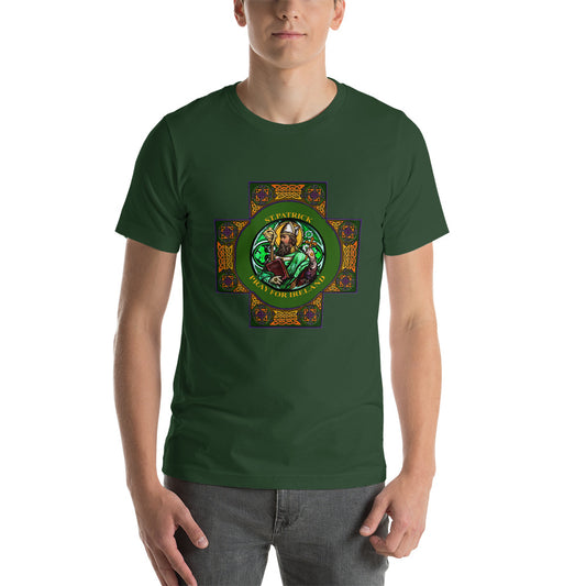 St. Patrick's Pray for us T-Shirt unisex