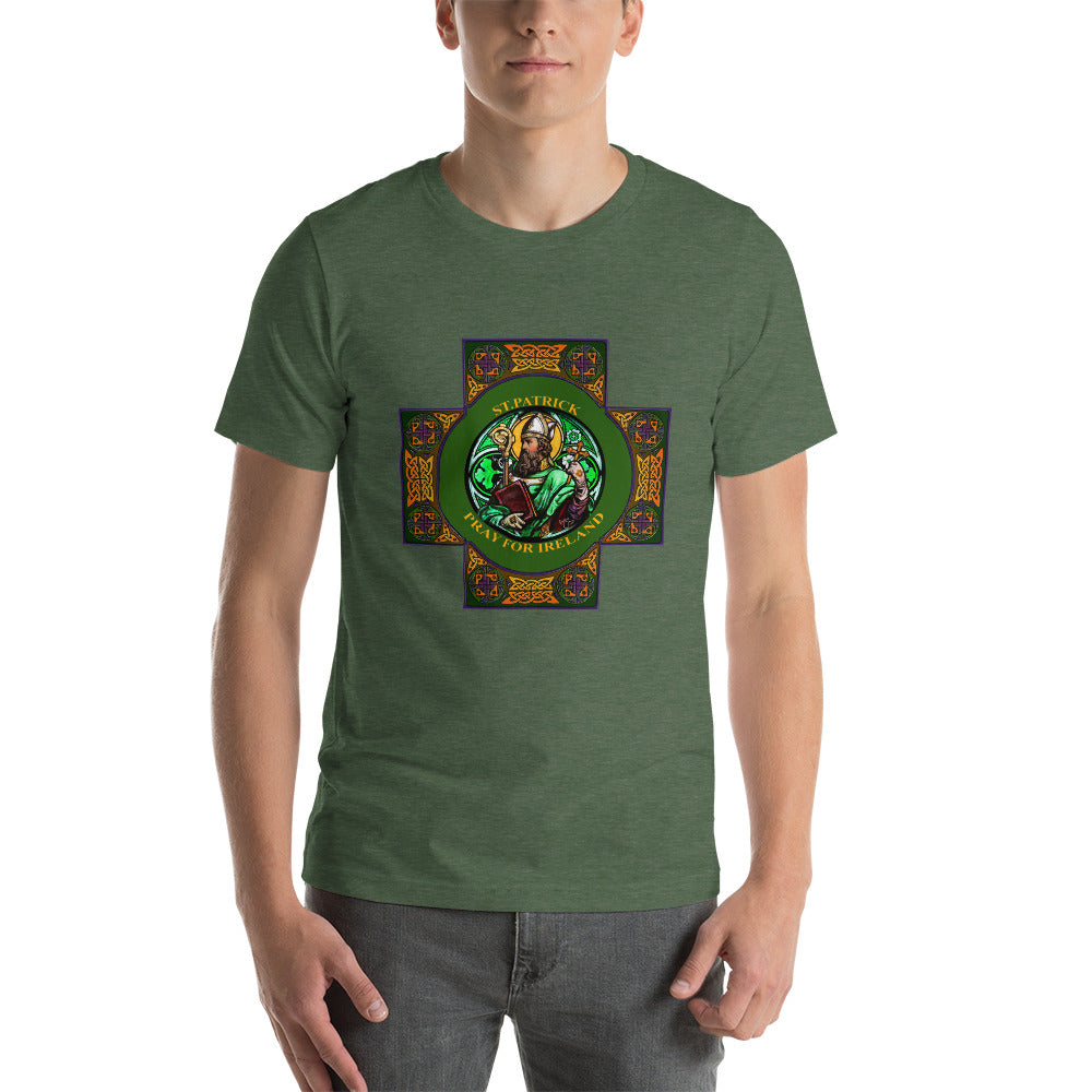 St. Patrick's Pray for Ireland Short-Sleeve Unisex T-Shirt