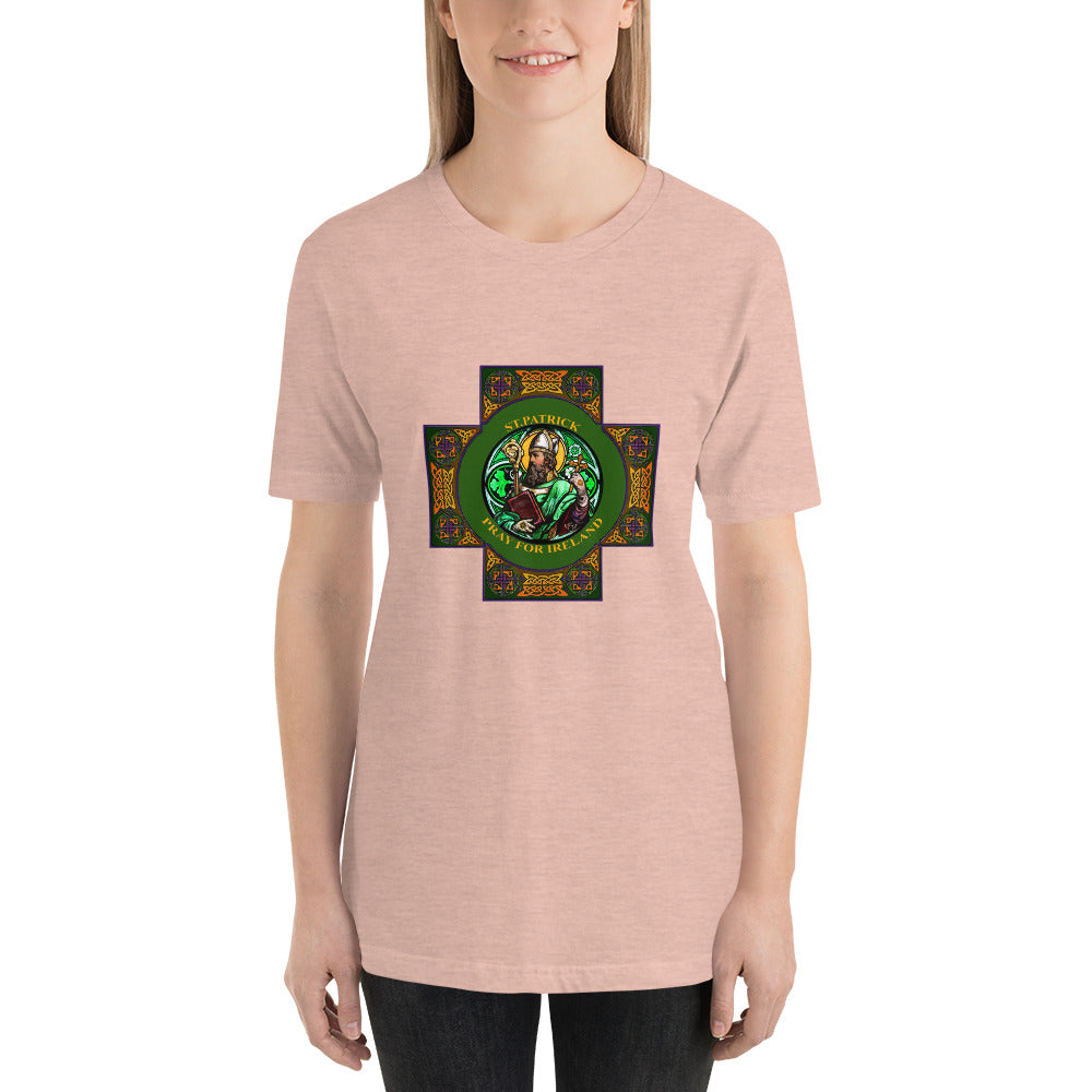 St. Patrick's Pray for Ireland Short-Sleeve Women T-Shirt