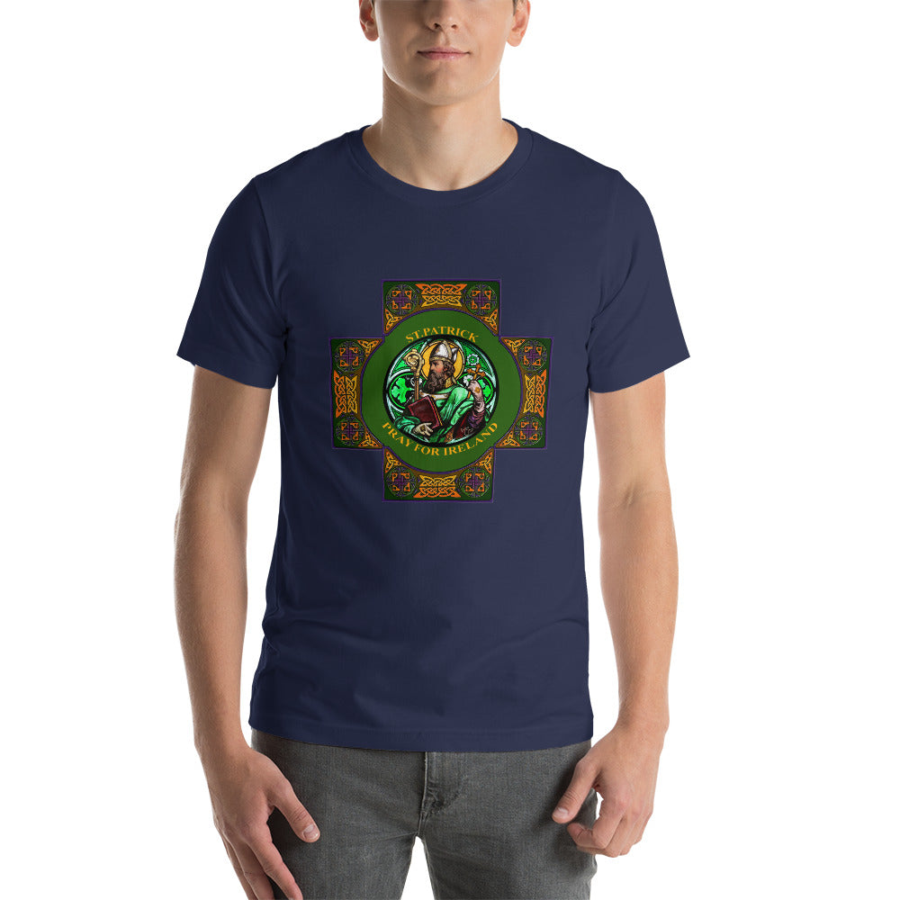 St. Patrick's Pray for Ireland Short-Sleeve Unisex T-Shirt