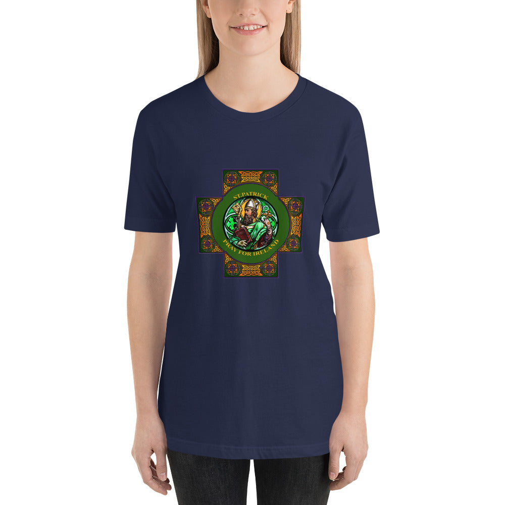 St. Patrick's Pray for Ireland Short-Sleeve Women T-Shirt