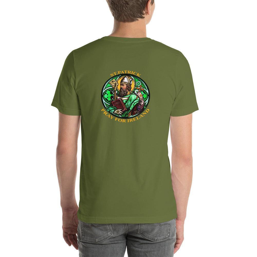 St. Patrick's Pray for us T-Shirt unisex