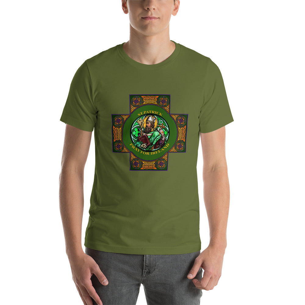 St. Patrick's Pray for us T-Shirt unisex