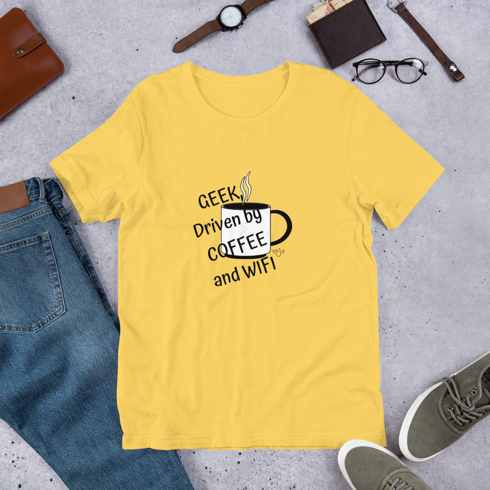 Geeks Coffee Lovers t-shirt, Geeks Short-Sleeve T-Shirt